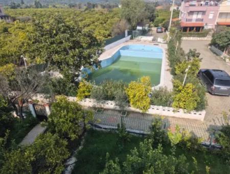 İzmir Seferihisar Bengiler 4 1 Sommerhaus Mit Garten Und Pool Zu Verkaufen