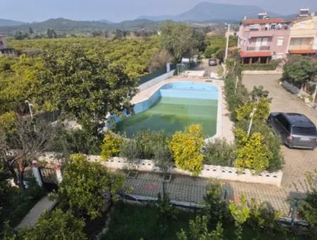 İzmir Seferihisar Bengiler 4 1 Sommerhaus Mit Garten Und Pool Zu Verkaufen